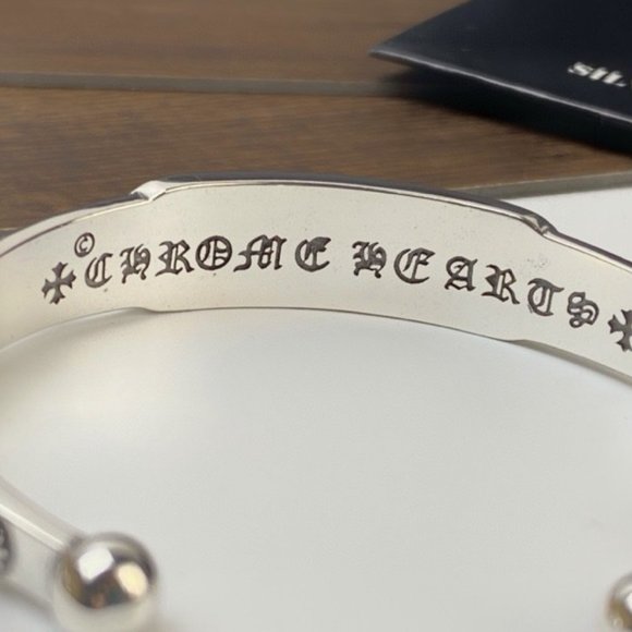 Chrome Hearts cross open letter bracelet - Picture 7 of 11